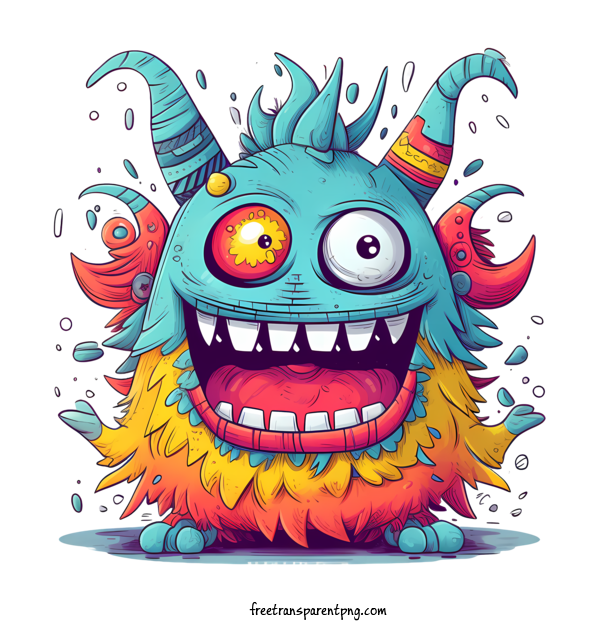 Free Monster Monster Cartoon Monster For Monster Clipart Transparent Background