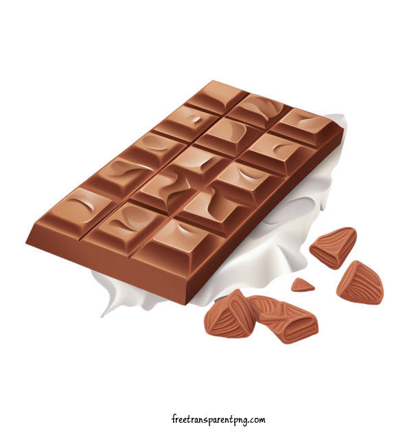 Free Milk Chocolate Milk Chocolate Chocolate Candy For Milk Chocolate Clipart Transparent Background