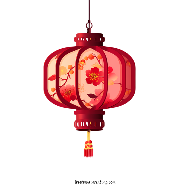 Free Chinese Lantern Chinese Lantern Chinese Lantern Red For Chinese Lantern Clipart Transparent Background