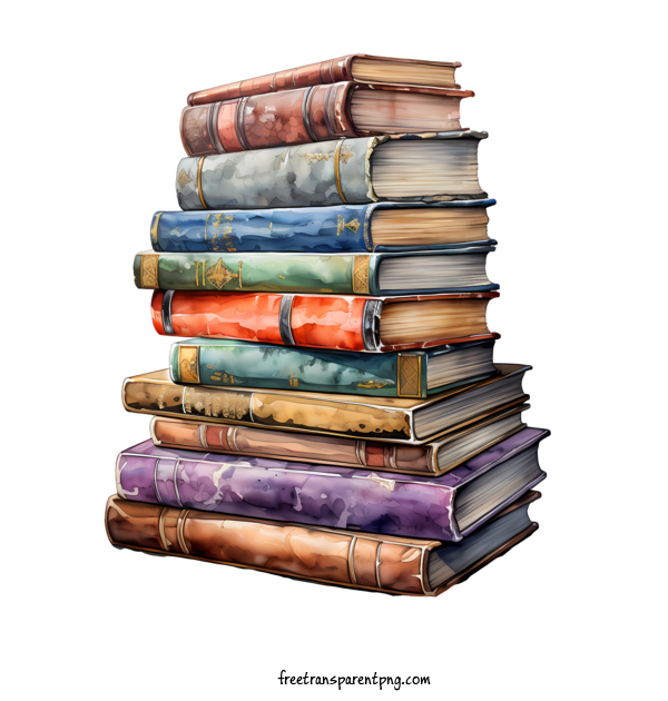 Free Stack Of Books Stack Of Books Old Books Stack Of Books For Stack Of Books Clipart Transparent Background