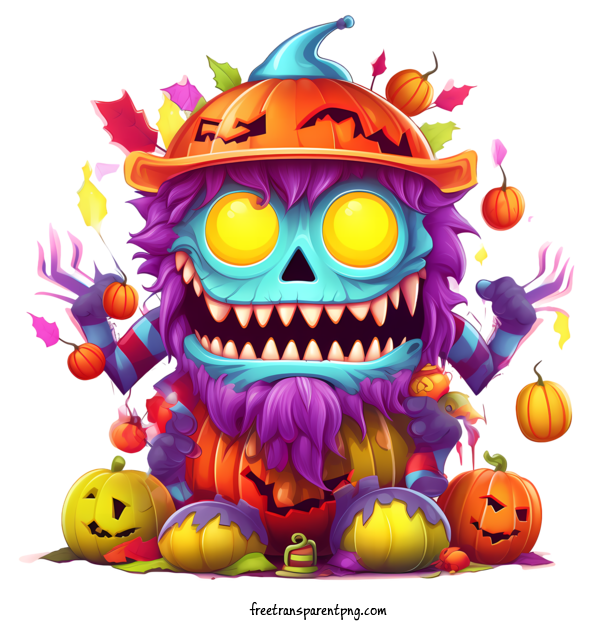 Free Monster Monster Monster Halloween For Monster Clipart Transparent Background