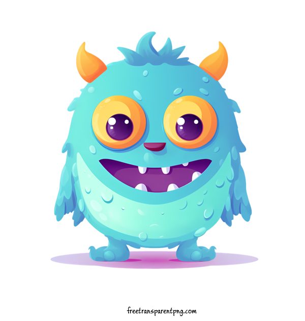 Free Monster Monster Cute Adorable For Monster Clipart Transparent Background