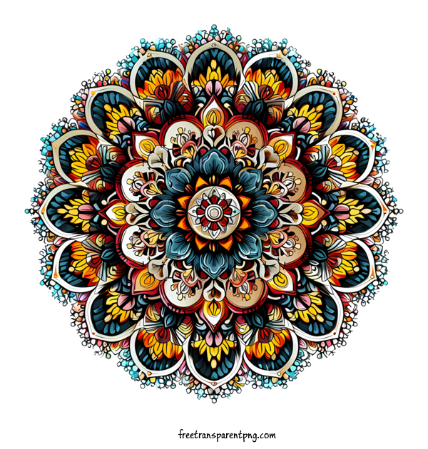 Free Mandala Mandala Floral Intricate For Mandala Clipart Transparent Background