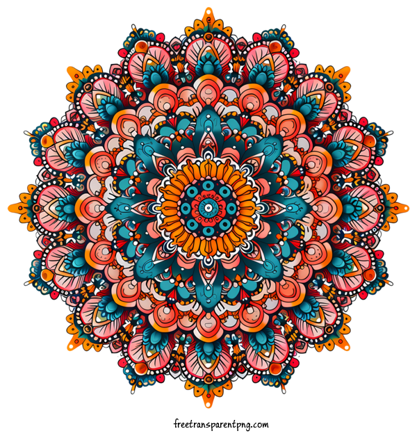 Free Mandala Mandala Floral Abstract For Mandala Clipart Transparent Background