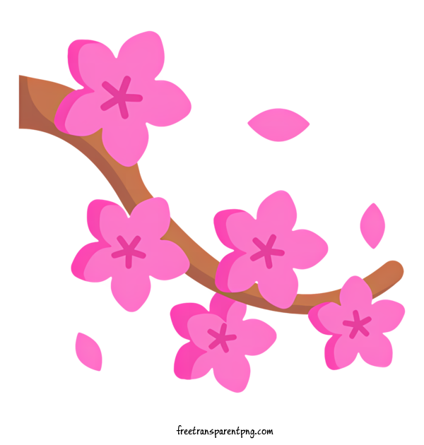 Free Spring Spring Cherry Blossom Branch For Spring Clipart Transparent Background