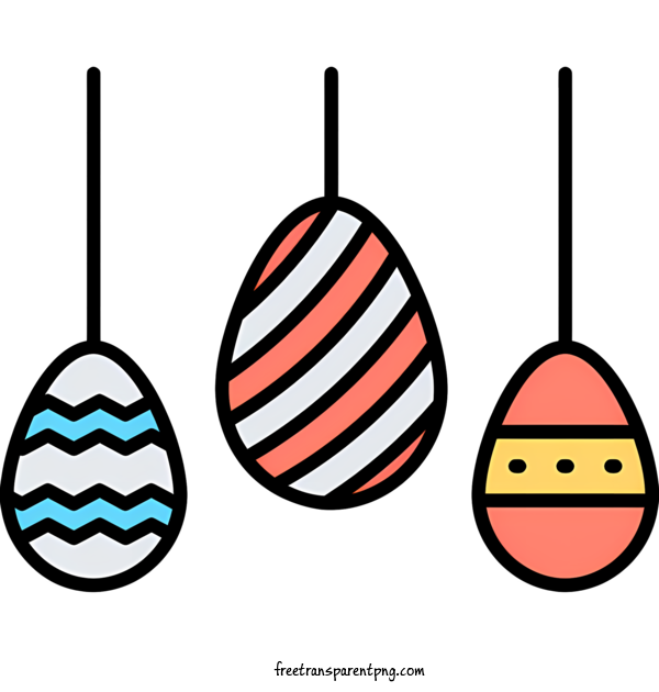 Free Easter Egg Easter Egg Egg Colorful For Easter Egg Clipart Transparent Background